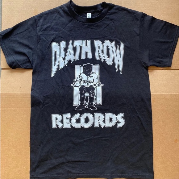 Death Row records t shirt - Picture 1 of 1